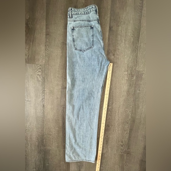 H&M Wide High Waist Jeans | Women’s | Size: 8 | Color: Blue - Picture 7 of 16